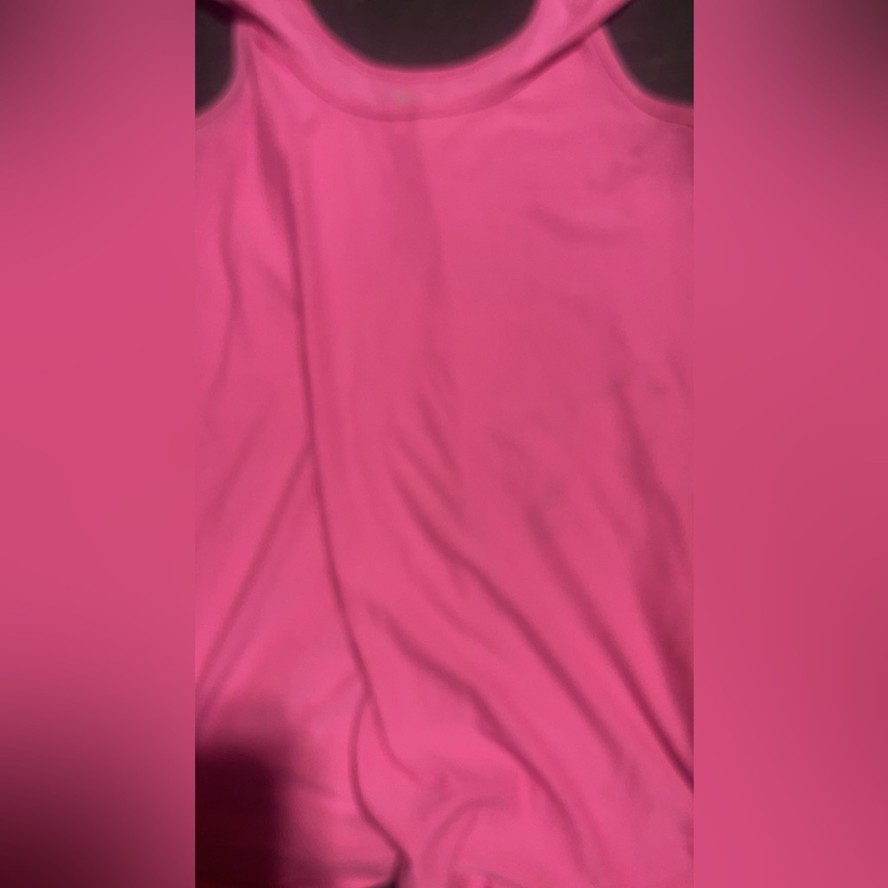 Pink tank top from Walmart size M 7/9